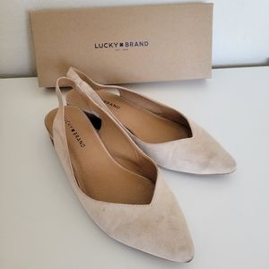 Women's Suede LK-CAEDMAM in Nougat